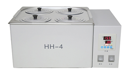 Four chamber thermostatic water bath (two rows)